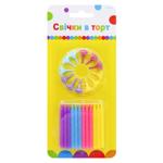 Party Favors Cake Candles 24pcs in Assortment