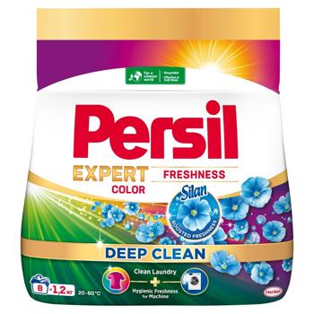 Пральний порошок Persil Expert Color Deep Clean Свіжість від Silan автомат 1,2кг