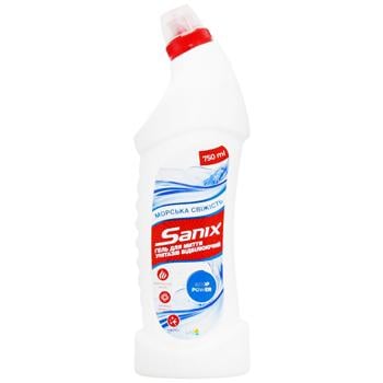 Means Sanix Sea marine for toilets 750ml Ukraine - buy, prices for Auchan - photo 1