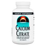 Source Naturals Calcium Citrate 1000mg 180 tablets