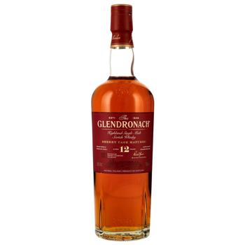 Віскі Glendronach 12yo 43% 0,7л - купити, ціни на ULTRAMARKET - фото 1