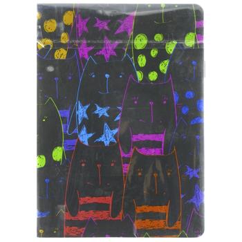 Блокнот деловой Buromax Cherie А5 96 л. черный - купить, цены на Таврия В - фото 1