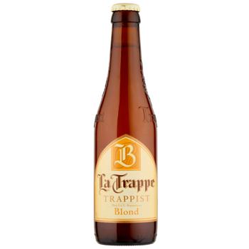 Пиво La Trappe Trappist Blond светлое 6,5% 0,33л