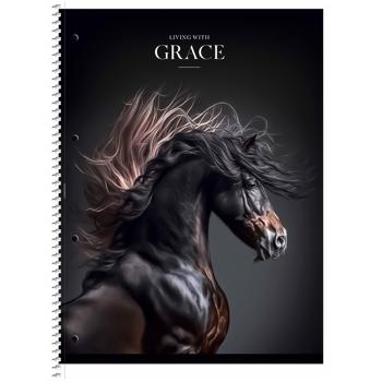 Колледж-блок Школярик Living with Grace клетка А4 80 листов в ассортименте - купить, цены на - фото 3