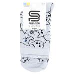 Носки Premier Socks Контурные котики женские классические высокие р.23-25 серый