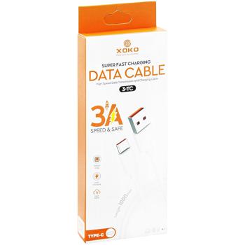 Кабель Xoko 3-TC USB Type-C 3A 1м - купити, ціни на Auchan - фото 3