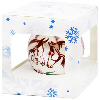 Symbol of the Year Christmas Ball with Decor 8.5cm in Assortment - buy, prices for MegaMarket - photo 7