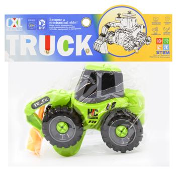 Машина DIY екскаватор Greenwich 19*8*11 см - купить, цены на NOVUS - фото 1