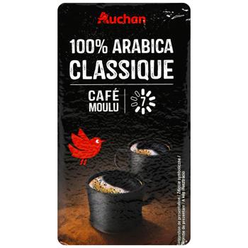 Кава Auchan Arabica Classico мелена 250г - купити, ціни на Auchan - фото 2