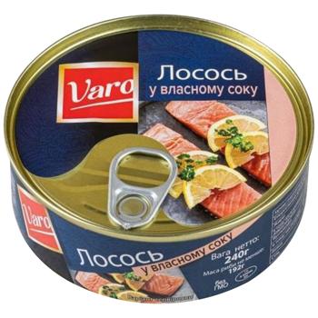Риба лосось Варо консервована 240г - купити, ціни на Торба - фото 1