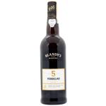 Вино Blandy's Verdelho 5years біле кріплене напівсухе 19% 0,75л