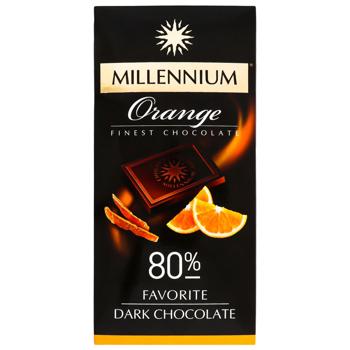 Millennium Favorite Orange Dark Chocolate 80% 100g