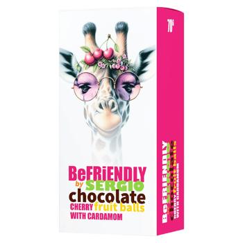 Фруктові кульки в молочному шоколаді Вишня з кардамоном 70г - купити, ціни на Grono - фото 1