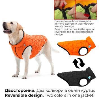 AiryVest Uni Dog Jacket s.S38 Orange-Black - buy, prices for - photo 8