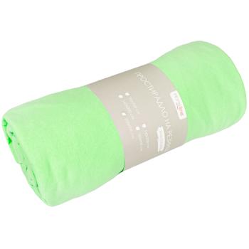 Home Line Terry Sheet on an Elastic Band Light Green 200*200cm - buy, prices for COSMOS - photo 1