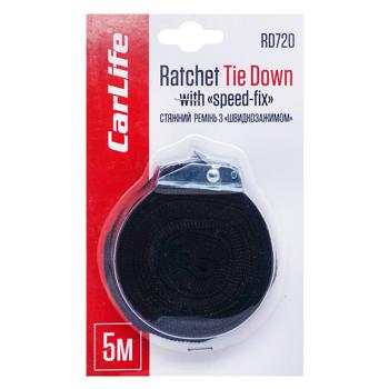 Carlife Ratchet Tie Down with Speed-Fix 5m - buy, prices for NOVUS - photo 1