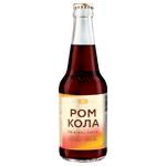 Obolon Rum Сola Low-Alcohol Strongly Carbonated Drink 8% 0.33l