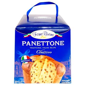 Кекс Forno Buono Panettone Tradizionale Classico 500г