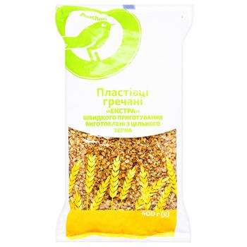 Auchan Buckwheat Flakes 400g - buy, prices for Auchan - photo 1