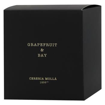 Свічка Cereria Molla Premium Grapefruit & Bay ароматична 600г - купити, ціни на WINETIME - фото 1