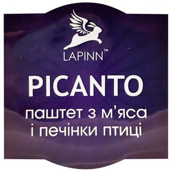 Паштет Lapinn Picanto з м'яса і печінки птиці 95г - купити, ціни на - фото 2