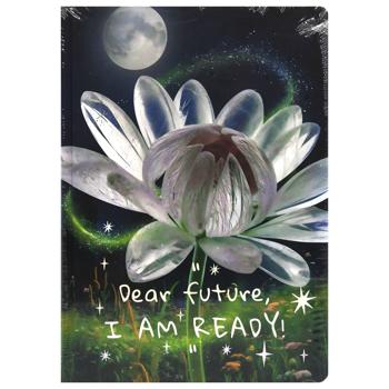 Блокнот Prestige Кришталева квітка в клітинку В5 160 аркушів - купити, ціни на ULTRAMARKET - фото 1