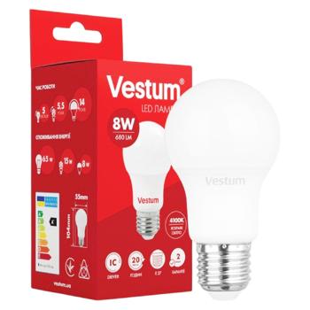 Лампочка Vestum 8w E27 - купити, ціни на Grono - фото 1