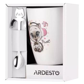 Ardesto Music Cup with Spoon 320ml - buy, prices for - photo 4