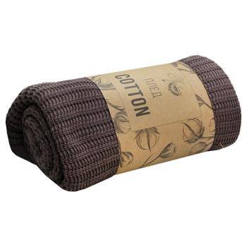 Плед Прованс Cotton шоколадный 120*200см - купить, цены на За Раз - фото 3