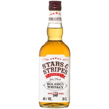 Stars & Stripes Bourbon Whiskey 40% 0.7l - buy, prices for METRO - photo 1