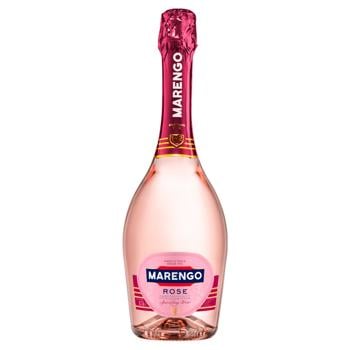 Вино игристое Marengo Rose розовое полусладкое 13,5% 0,75л - купить, цены на ЕКО Маркет - фото 1