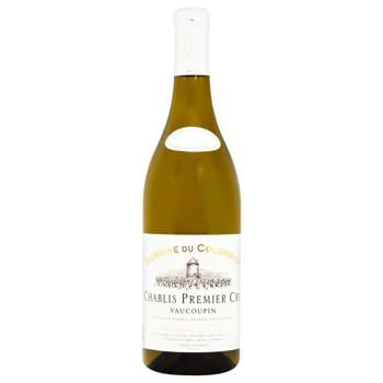 Вино Domaine du Colombier Chablis Premier Cru белое сухое 13% 0,75л - купить, цены на AlcoHub - фото 1