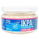 Ікра Субота з креветкою в соусі 160г