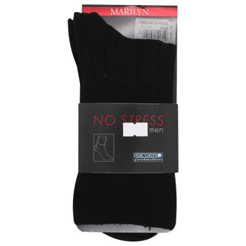 Marilyn No Stress Black Men's Socks 40-45s - buy, prices for ULTRAMARKET - photo 1