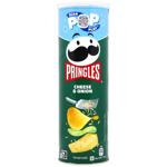 Pringles with  Сheese and Onion Flavor Potato Chips 165g