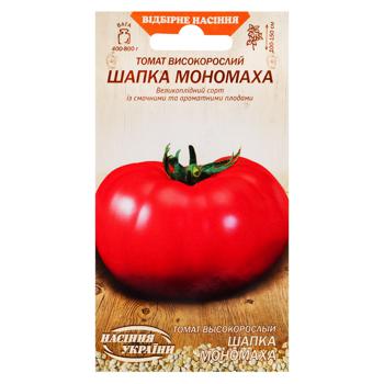 Насіння Семена Украины Томат високорослий Шапка Мономаха 0,1г - купити, ціни на NOVUS - фото 1