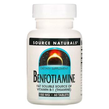 Source Naturals Benfotiamine 150mg 60 tablets - buy, prices for Biotus - photo 1