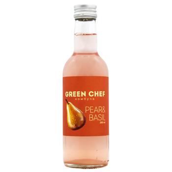Green Chef Pear&Basil Fizz Kombucha 250ml - buy, prices for Grono - photo 1