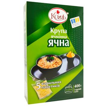 Kozub Barley Groats 5*80g - buy, prices for Vostorg - photo 3