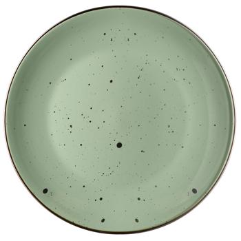 Тарелка обеденная Ardesto Bagheria Pastel Green 26см - купить, цены на NOVUS - фото 1