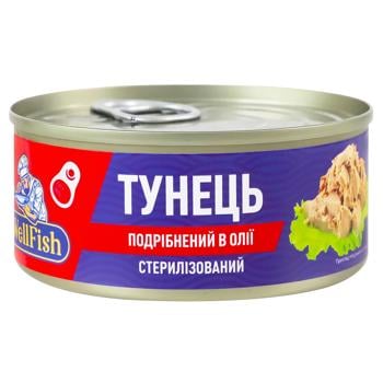 Тунец WellFish измельченный в масле 160г - купить, цены на Таврия В - фото 1