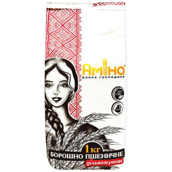 Борошно Аміна пшеничне цільнозернове 1кг - купити, ціни на КОСМОС - фото 3
