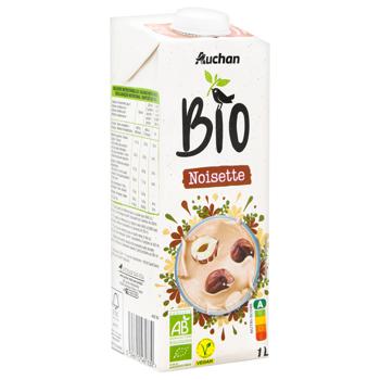 Напиток органический Auchan Bio фундук 1л - купить, цены на Auchan - фото 2