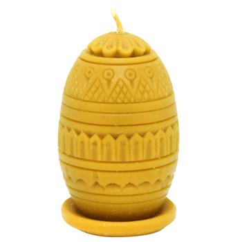 Turbota Beeswax Easter Egg Candle 95g - buy, prices for NOVUS - photo 2