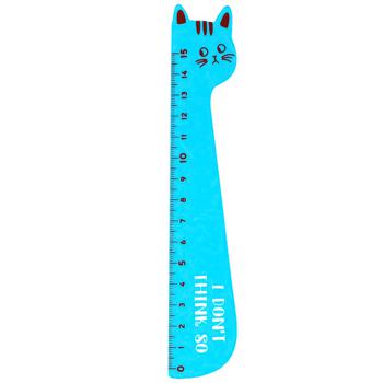 Centrum Cat Wooden Ruler 15cm - buy, prices for Auchan - photo 4