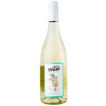 Вино 100% Wool Sauvignon Blanc біле сухе 12,5% 0,75л