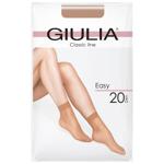 Giulia Easy Top Comfort 20 Den Visone Women's Socks 2pairs
