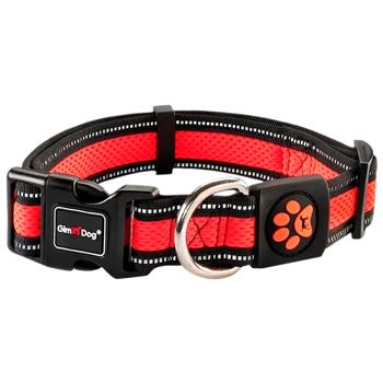 GimDog Harlem Nylon Dog Collar 42-66cm/32mm Red - buy, prices for MasterZoo - photo 1