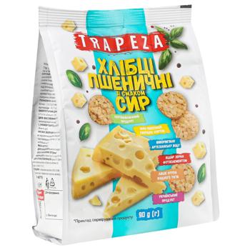 Trapeza Wheat Mini Crispbread with Cheese Flavor 90g - buy, prices for COSMOS - photo 2