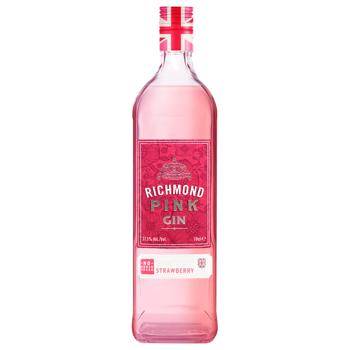 Richmond Pink Gin 37.5% 0.7l - buy, prices for ULTRAMARKET - photo 1